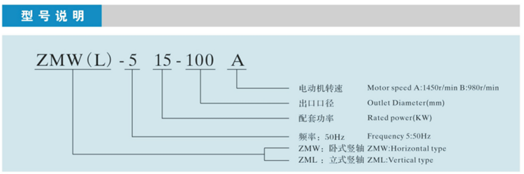 陆上型污水泵(图2)